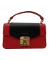 FURLA（フルラ）の古着「ハンドバッグ」｜レッド×ブラック