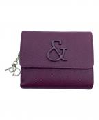 Pinky & Dianneピンキーアンドダイアン）の古着「3つ折り財布」｜パープル