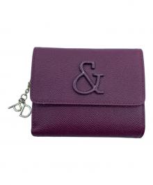 Pinky & Dianne（ピンキーアンドダイアン）の古着「3つ折り財布」｜パープル