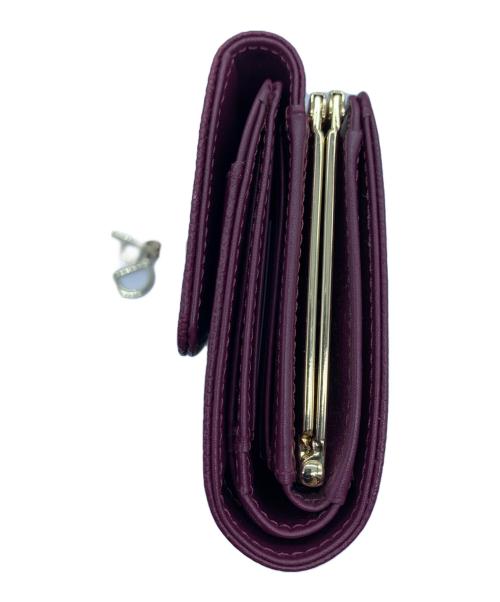 Pinky & Dianne（ピンキーアンドダイアン）Pinky & Dianne (ピンキーアンドダイアン) 3つ折り財布 パープルの古着・服飾アイテム