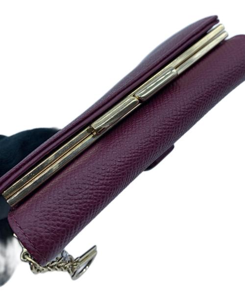 Pinky & Dianne（ピンキーアンドダイアン）Pinky & Dianne (ピンキーアンドダイアン) 3つ折り財布 パープルの古着・服飾アイテム