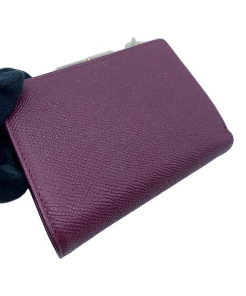 Pinky & Dianne（ピンキーアンドダイアン）Pinky & Dianne (ピンキーアンドダイアン) 3つ折り財布 パープルの古着・服飾アイテム