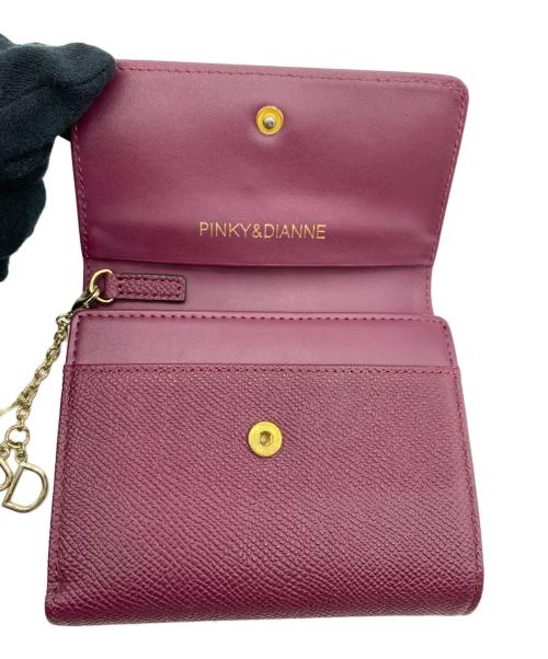 Pinky & Dianne（ピンキーアンドダイアン）Pinky & Dianne (ピンキーアンドダイアン) 3つ折り財布 パープルの古着・服飾アイテム