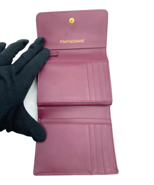 Pinky & Dianne（ピンキーアンドダイアン）Pinky & Dianne (ピンキーアンドダイアン) 3つ折り財布 パープルの古着・服飾アイテム