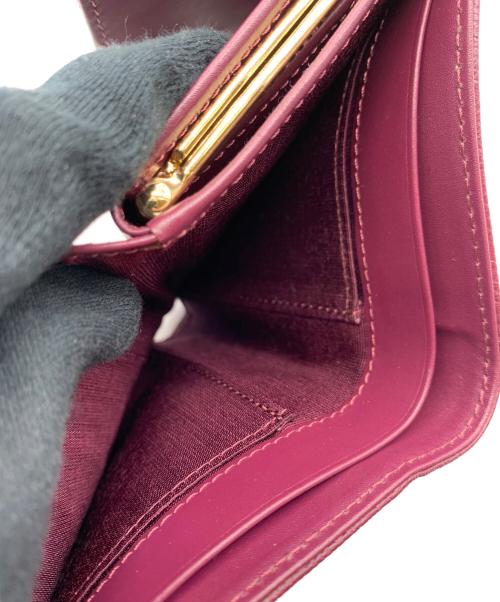 Pinky & Dianne（ピンキーアンドダイアン）Pinky & Dianne (ピンキーアンドダイアン) 3つ折り財布 パープルの古着・服飾アイテム