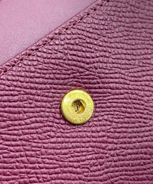 Pinky & Dianne（ピンキーアンドダイアン）Pinky & Dianne (ピンキーアンドダイアン) 3つ折り財布 パープルの古着・服飾アイテム