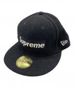 New Era×SUPREME×Harris Tweedニューエラ×シュプリーム×ハリスツイード）の古着「キャップ」｜ブラック