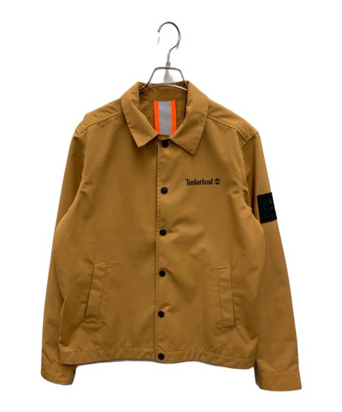Timberland（ティンバーランド）Timberland (ティンバーランド) コーチジャケット イエロー サイズ:Mの古着・服飾アイテム