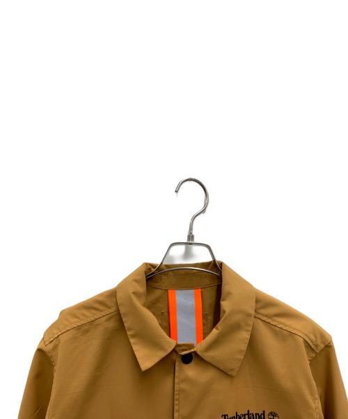 Timberland（ティンバーランド）Timberland (ティンバーランド) コーチジャケット イエロー サイズ:Mの古着・服飾アイテム