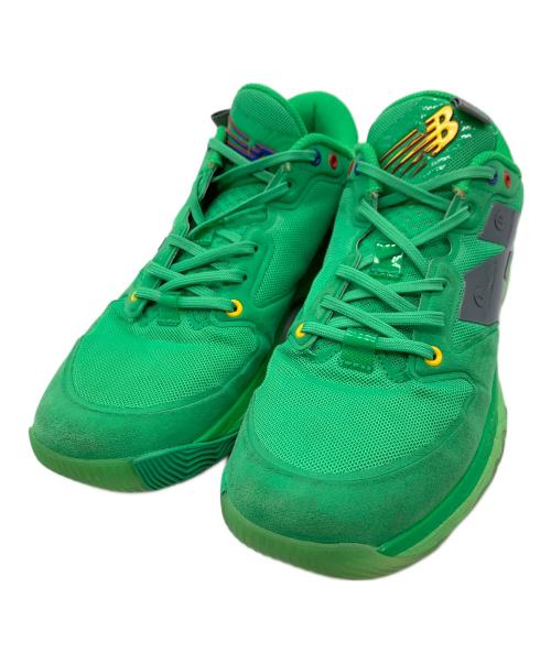 NEW BALANCE（ニューバランス）NEW BALANCE (ニューバランス) ローカットスニーカー グリーン サイズ:27の古着・服飾アイテム