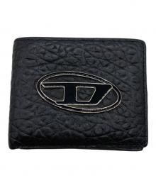 DIESEL（ディーゼル）の古着「2つ折り財布」｜ブラック