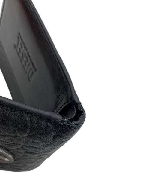 DIESEL（ディーゼル）DIESEL (ディーゼル) 2つ折り財布 ブラックの古着・服飾アイテム