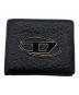DIESEL（ディーゼル）の古着「2つ折り財布」｜ブラック