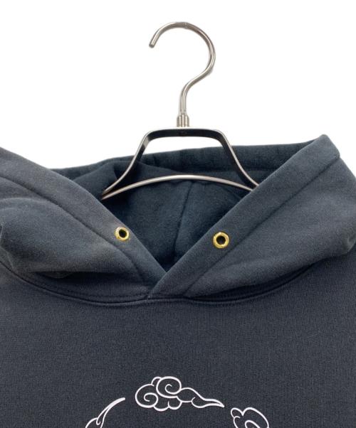 A BATHING APE（ア ベイシング エイプ）A BATHING APE (ア ベイシング エイプ) プルオーバーパーカー ブラック サイズ:Mの古着・服飾アイテム