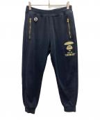 A BATHING APEア ベイシング エイプ）の古着「スウェットパンツ」｜ブラック