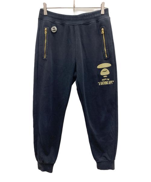 A BATHING APE（ア ベイシング エイプ）A BATHING APE (ア ベイシング エイプ) スウェットパンツ ブラック サイズ:Mの古着・服飾アイテム