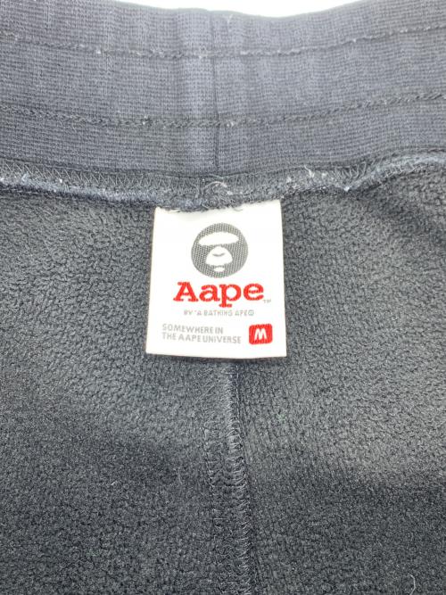 A BATHING APE（ア ベイシング エイプ）A BATHING APE (ア ベイシング エイプ) スウェットパンツ ブラック サイズ:Mの古着・服飾アイテム