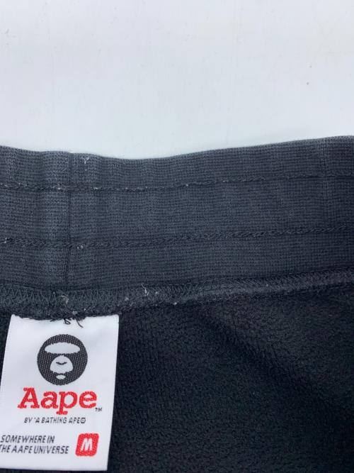 A BATHING APE（ア ベイシング エイプ）A BATHING APE (ア ベイシング エイプ) スウェットパンツ ブラック サイズ:Mの古着・服飾アイテム