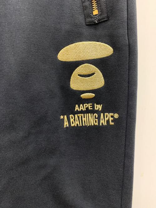 A BATHING APE（ア ベイシング エイプ）A BATHING APE (ア ベイシング エイプ) スウェットパンツ ブラック サイズ:Mの古着・服飾アイテム