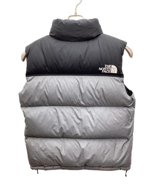 THE NORTH FACE（ザ ノース フェイス）THE NORTH FACE (ザ ノース フェイス) ダウンベスト グレー×ブラック サイズ:XLの古着・服飾アイテム