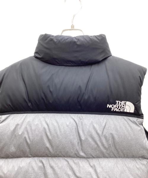 THE NORTH FACE（ザ ノース フェイス）THE NORTH FACE (ザ ノース フェイス) ダウンベスト グレー×ブラック サイズ:XLの古着・服飾アイテム