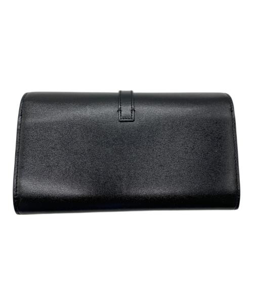 Saint Laurent Paris（サンローランパリ）Saint Laurent Paris (サンローランパリ) 長財布 ブラック×ホワイトの古着・服飾アイテム