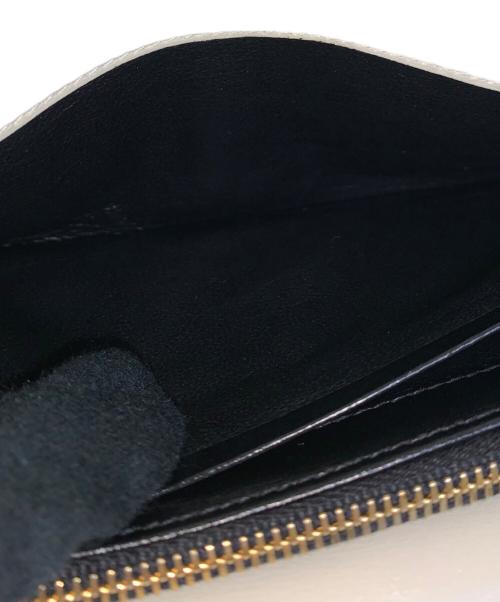 Saint Laurent Paris（サンローランパリ）Saint Laurent Paris (サンローランパリ) 長財布 ブラック×ホワイトの古着・服飾アイテム