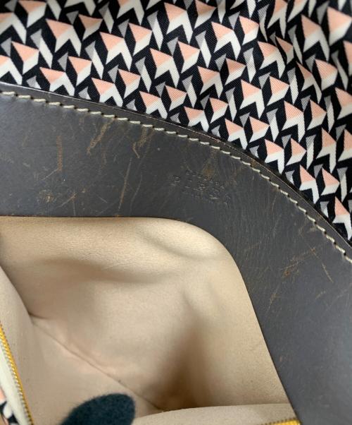 ROBERTA PIERI（ロベルタピエリ）ROBERTA PIERI (ロベルタピエリ) トートバッグ ブラック×ホワイトの古着・服飾アイテム