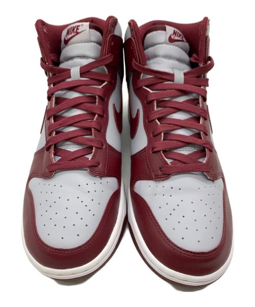 NIKE（ナイキ）NIKE (ナイキ) ハイカットスニーカー レッド×グレー サイズ:27.5 未使用品の古着・服飾アイテム