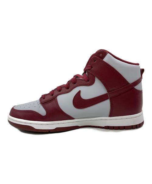 NIKE（ナイキ）NIKE (ナイキ) ハイカットスニーカー レッド×グレー サイズ:27.5 未使用品の古着・服飾アイテム