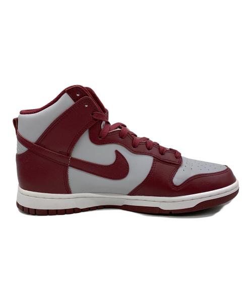 NIKE（ナイキ）NIKE (ナイキ) ハイカットスニーカー レッド×グレー サイズ:27.5 未使用品の古着・服飾アイテム