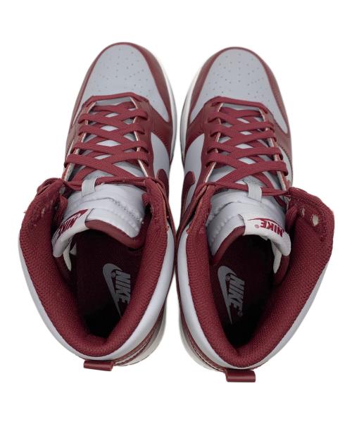 NIKE（ナイキ）NIKE (ナイキ) ハイカットスニーカー レッド×グレー サイズ:27.5 未使用品の古着・服飾アイテム