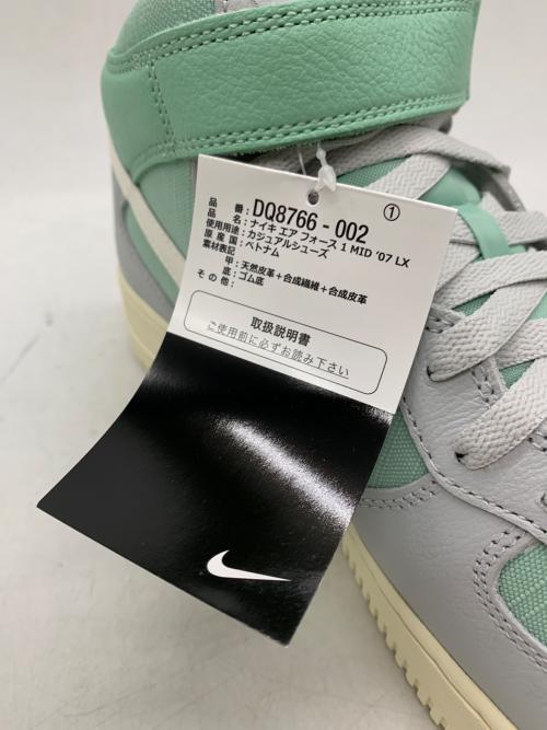 NIKE（ナイキ）NIKE (ナイキ) ハイカットスニーカー グリーン×グレー サイズ:27.5 未使用品の古着・服飾アイテム