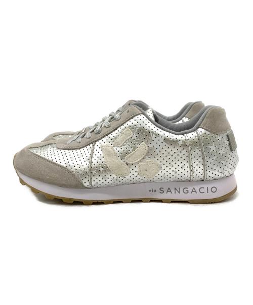 Sangacio（サンガッチョ）SANGACIO (サンガッチョ) スニーカー シルバー サイズ:26.5の古着・服飾アイテム