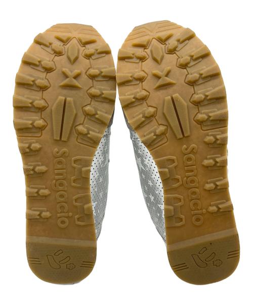 Sangacio（サンガッチョ）SANGACIO (サンガッチョ) スニーカー シルバー サイズ:26.5の古着・服飾アイテム