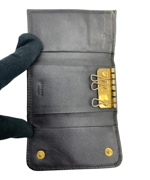 PRADA（プラダ）PRADA (プラダ) キーケース ネイビーの古着・服飾アイテム