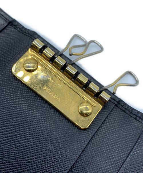 PRADA（プラダ）PRADA (プラダ) キーケース ネイビーの古着・服飾アイテム