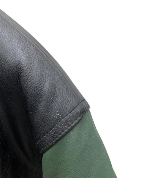 wilsons leather（ウィルソンズレザー）wilsons leather (ウィルソンズレザー) レザージャケット ブラック サイズ:Lの古着・服飾アイテム