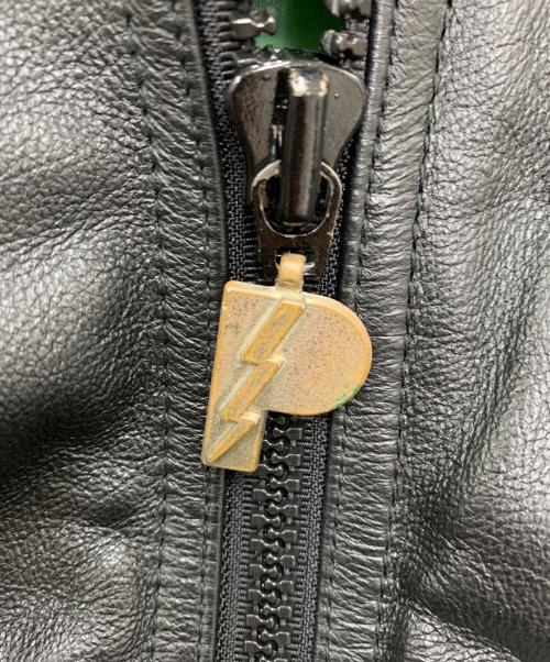 wilsons leather（ウィルソンズレザー）wilsons leather (ウィルソンズレザー) レザージャケット ブラック サイズ:Lの古着・服飾アイテム