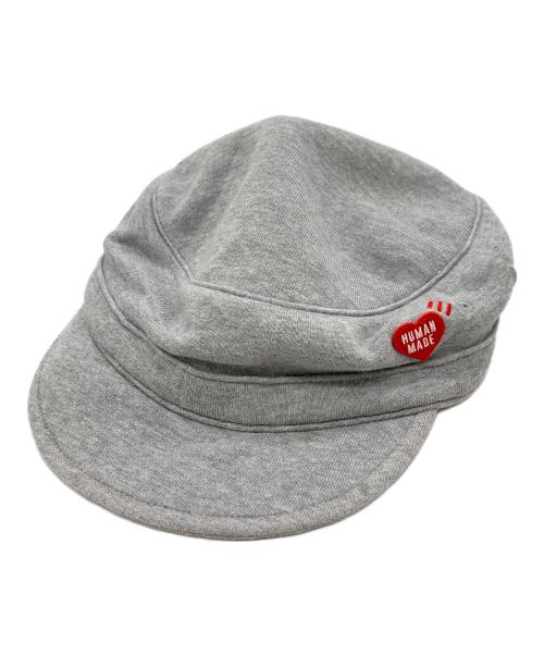 HUMAN MADE（ヒューマンメイド）HUMAN MADE (ヒューマンメイド) スェットミルキャップ グレーの古着・服飾アイテム