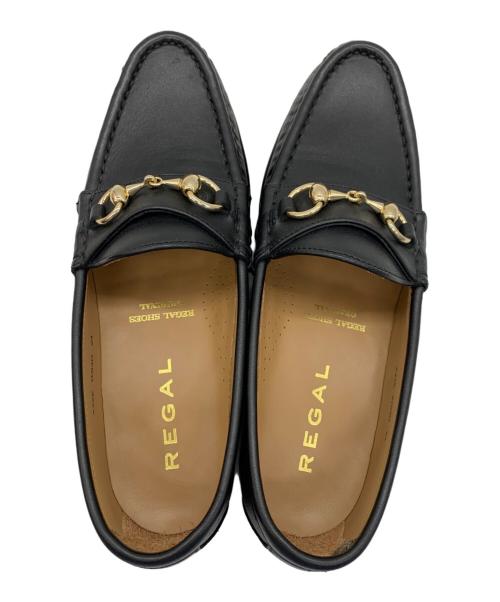 REGAL（リーガル）REGAL (リーガル) ビットローファー ブラック サイズ:24の古着・服飾アイテム