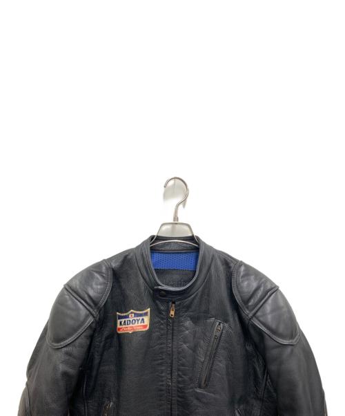 KADOYA（カドヤ）KADOYA (カドヤ) レザージャケット ブラック サイズ:不明の古着・服飾アイテム