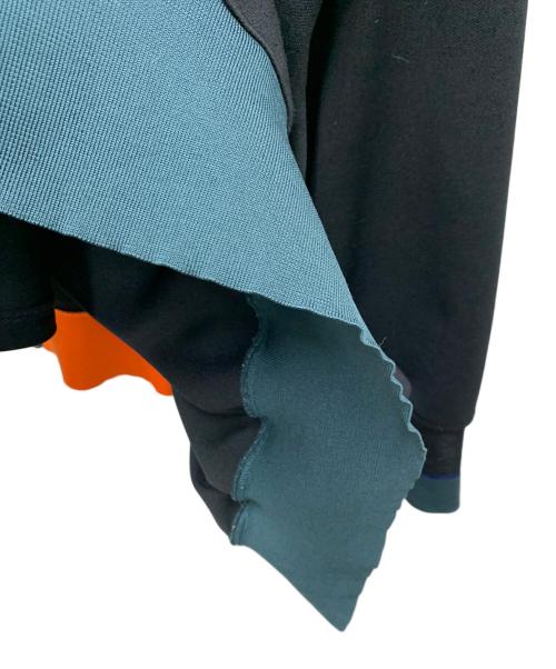 GROUND Y（グラウンドワイ）Ground Y (グラウンドワイ) FRED PERRY (フレッドペリー) フレアトラックジャケット ブラック サイズ:Mの古着・服飾アイテム