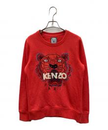 KENZO（ケンゾー）の古着「刺繍スウェット」｜レッド