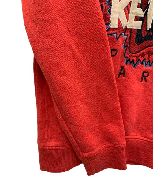 KENZO（ケンゾー）KENZO (ケンゾー) 刺繍スウェット レッド サイズ:Mの古着・服飾アイテム