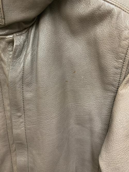 GIORGIO ARMANI（ジョルジョアルマーニ）GIORGIO ARMANI (ジョルジョアルマーニ) レザーコート ブラウン サイズ:不明の古着・服飾アイテム