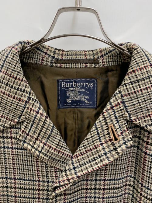 Burberry's（バーバリー）Burberry's (バーバリーズ) ウールステンカラーコート ベージュ サイズ:38の古着・服飾アイテム