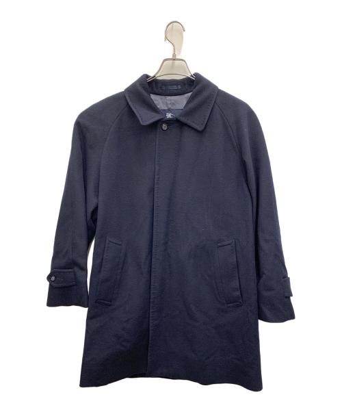 BURBERRY LONDON（バーバリーロンドン）BURBERRY LONDON (バーバリーロンドン) カシミヤコート ネイビー サイズ:Mの古着・服飾アイテム