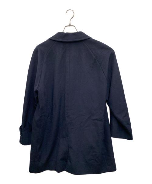 BURBERRY LONDON（バーバリーロンドン）BURBERRY LONDON (バーバリーロンドン) カシミヤコート ネイビー サイズ:Mの古着・服飾アイテム