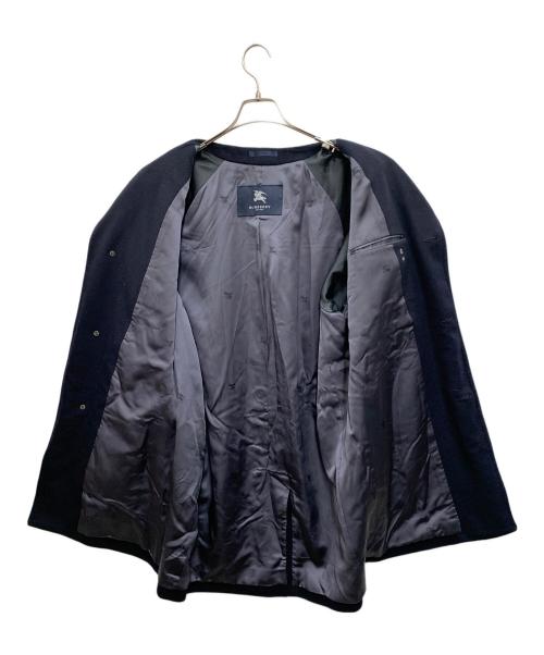 BURBERRY LONDON（バーバリーロンドン）BURBERRY LONDON (バーバリーロンドン) カシミヤコート ネイビー サイズ:Mの古着・服飾アイテム